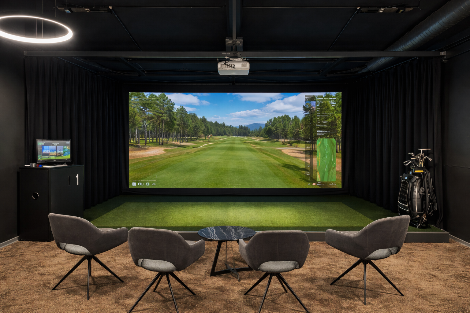 Swing Studios simulator bay